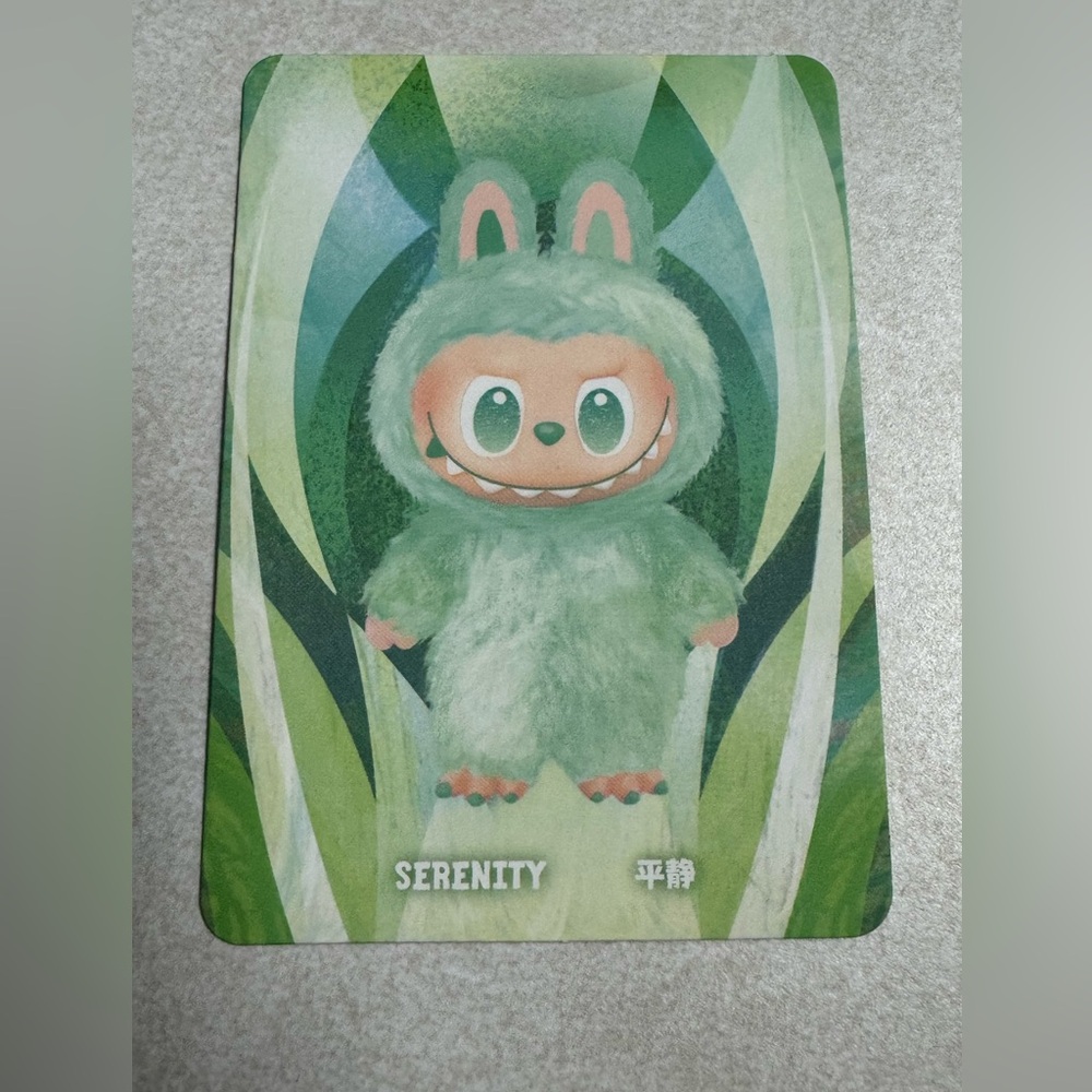 LABUBU Serenity Green Big Into Energy